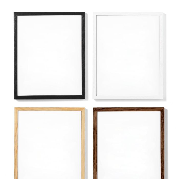 Cadre Photo Blanc 50x70 cm et 70x50 cm pour exposition - Convient